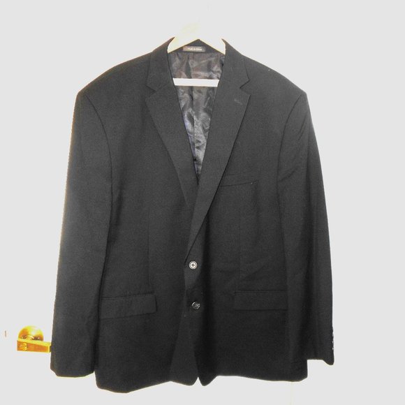 Chaps Suits & Blazers Mens Chaps Black Suit Jacket 52r Poshmark